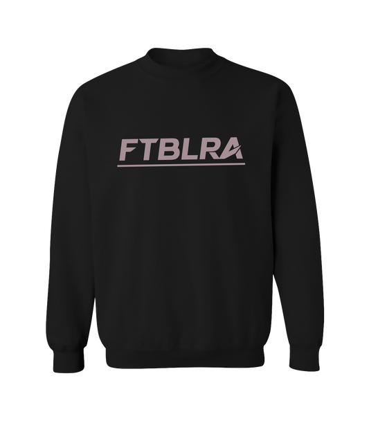 Rose-on-Black Sweater