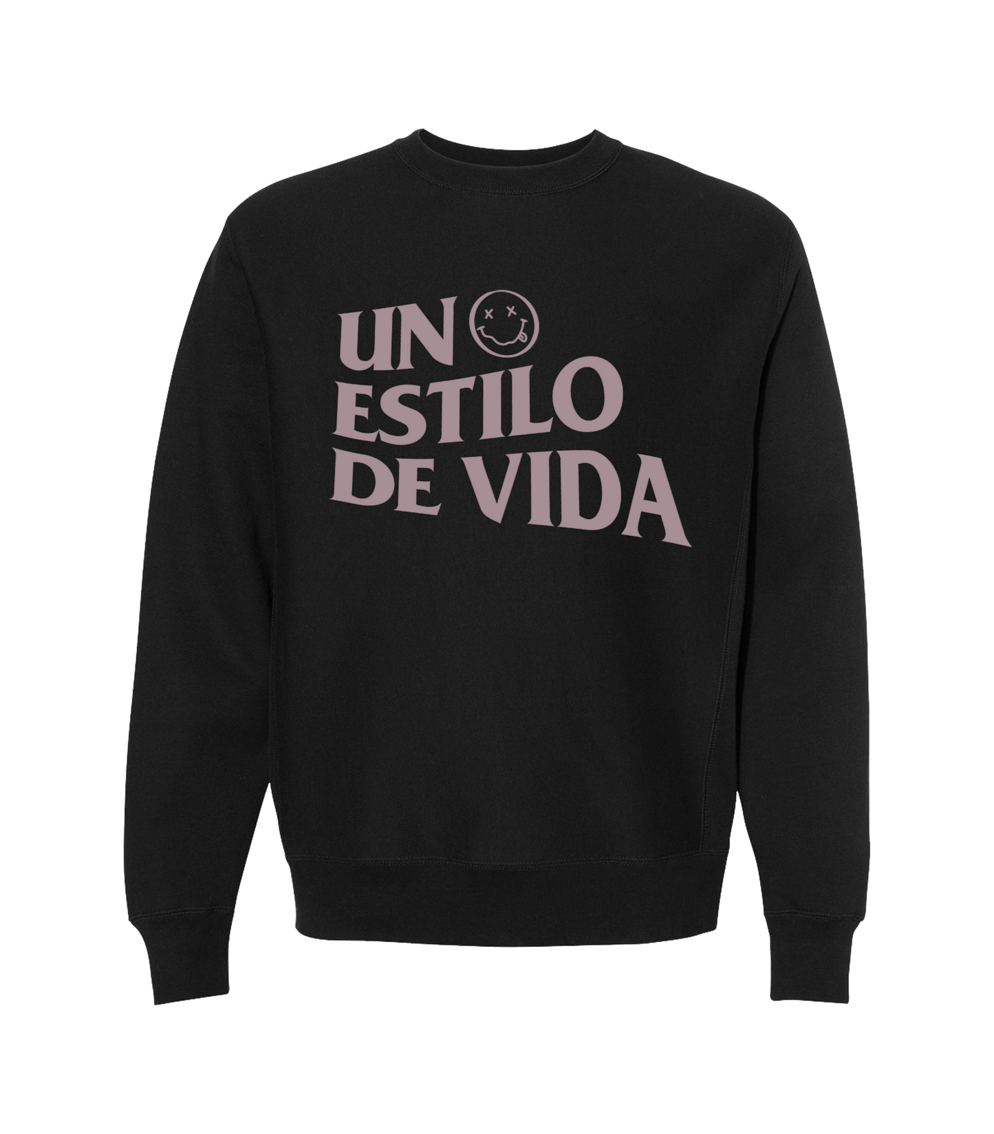 Rose-on-Black Sweater